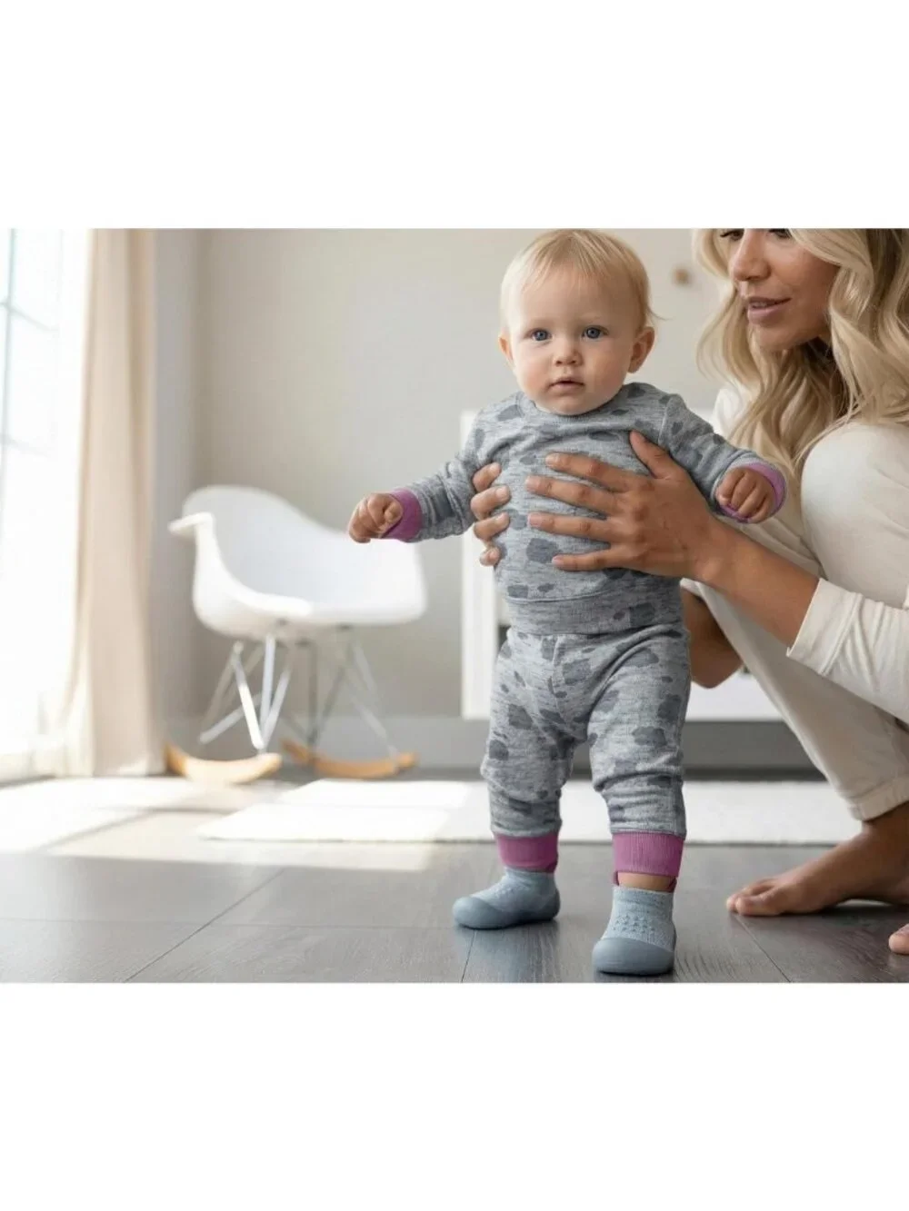 Soft Sole Baby Sock Shoes for Boys & Girls | Non-Slip First Walking Sneakers